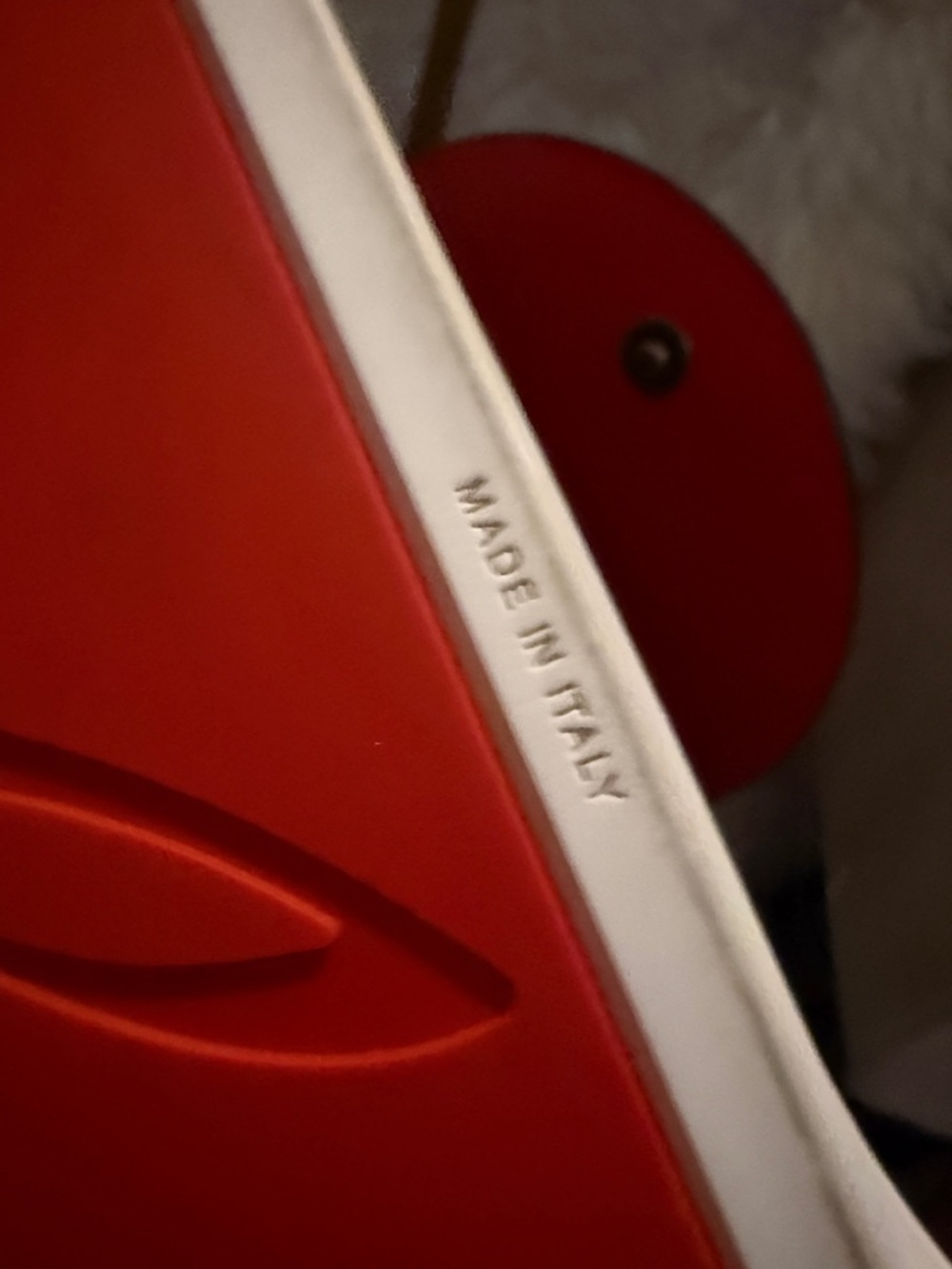 Christian Louboutin Black Explorafunk Backpack with White Trim and Red Interior - Picture 8 of 10